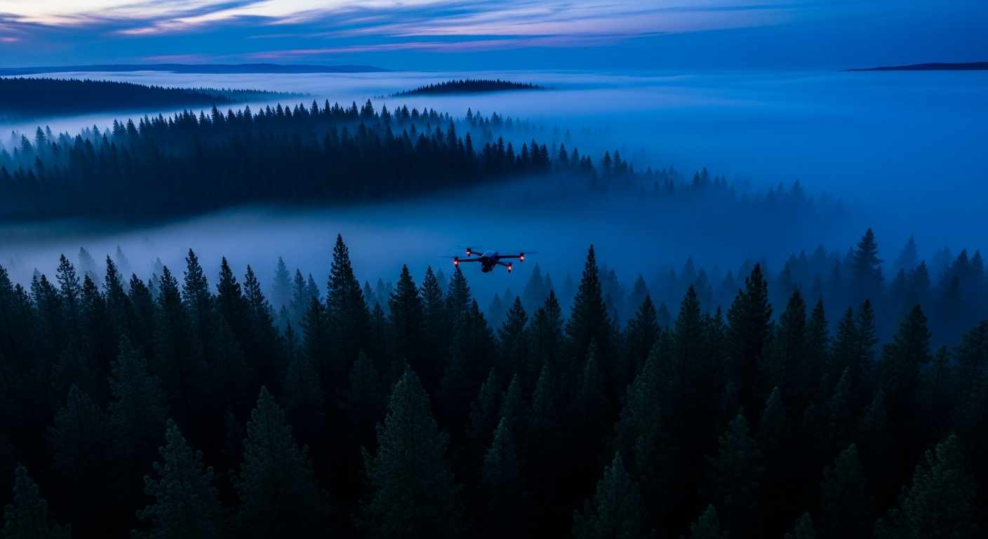 Forest aerial